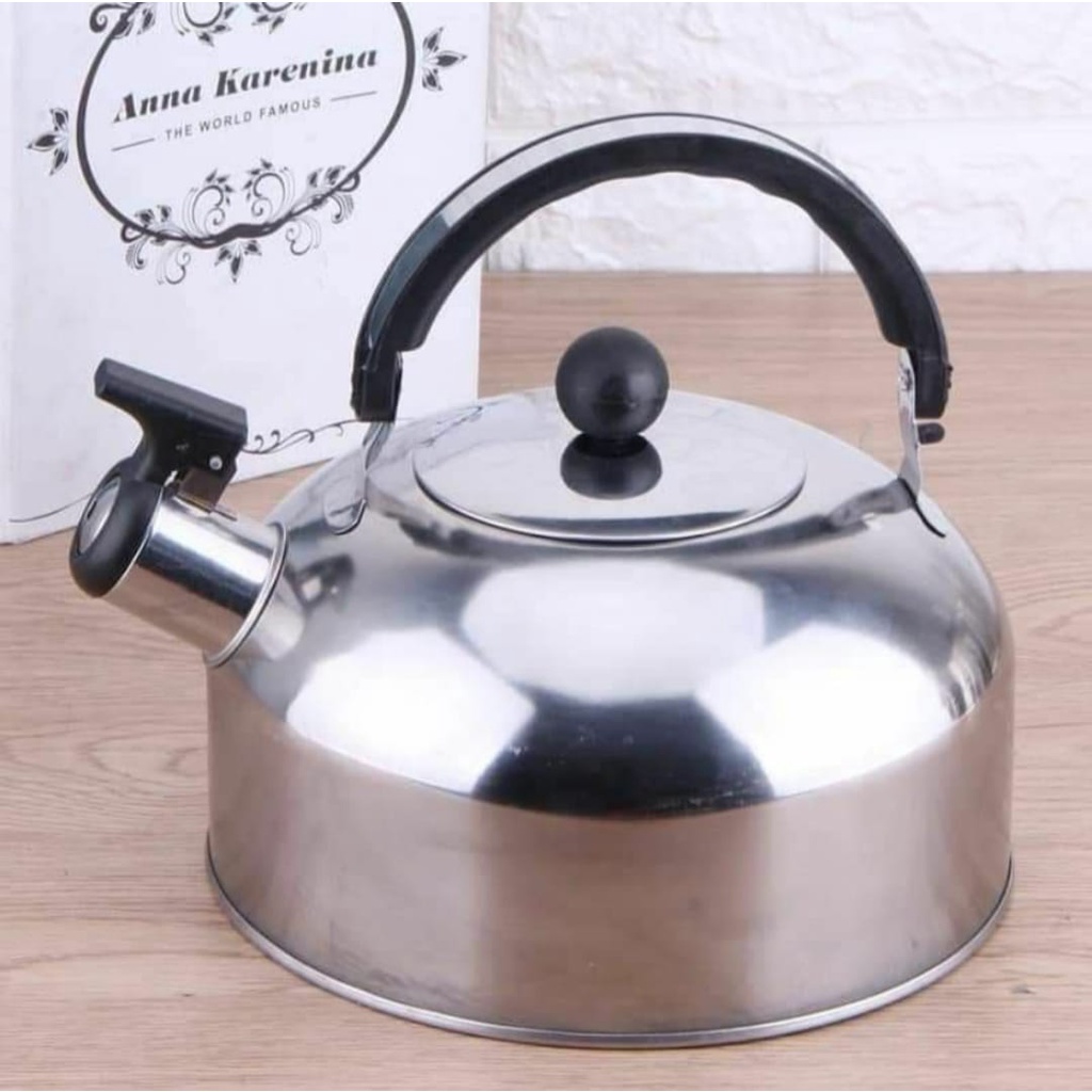 HKA3 - Teko Siul Stainless 3 Liter Whistling Kettle Stainless Steel