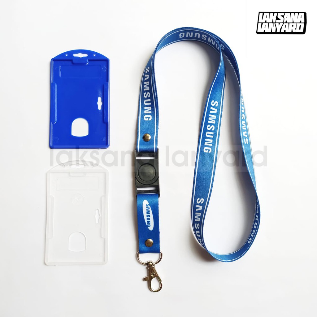 

LANYARD TALI ID CARD PROMOTOR SAMSUNG PRINTING + HOLDER