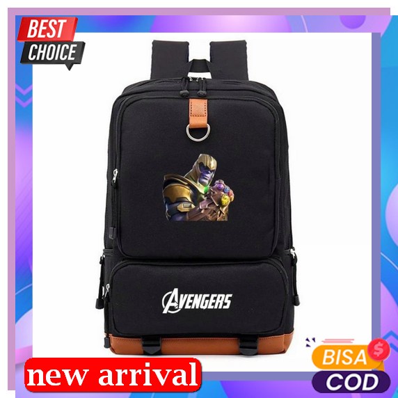 Bigdeal Slv Bags - Tas Anak Sekolah Perempuan Laki Laki Ransel Karakter Venom Marvel Avengers Kekini