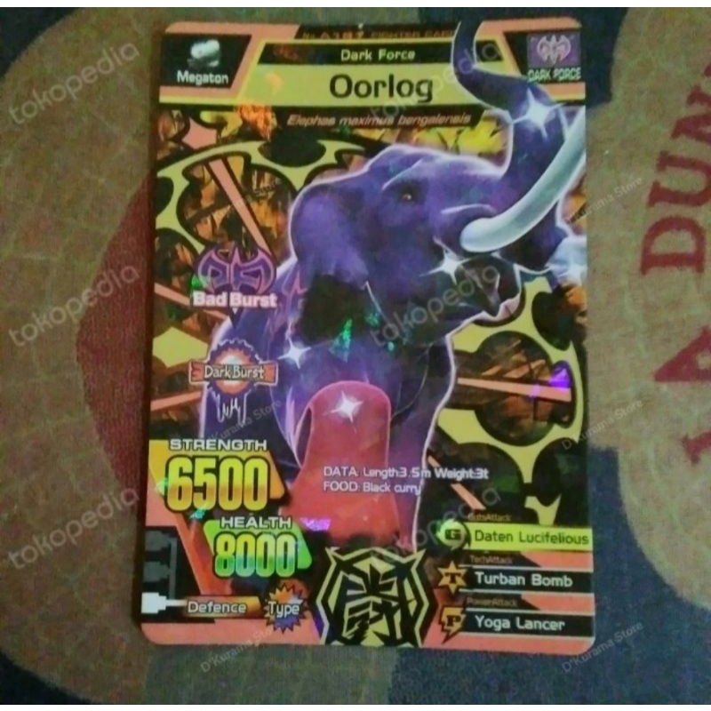 OORLOG Animal Kaiser Ultra Rare BONUS BEBERAPA KARTU RANDOM