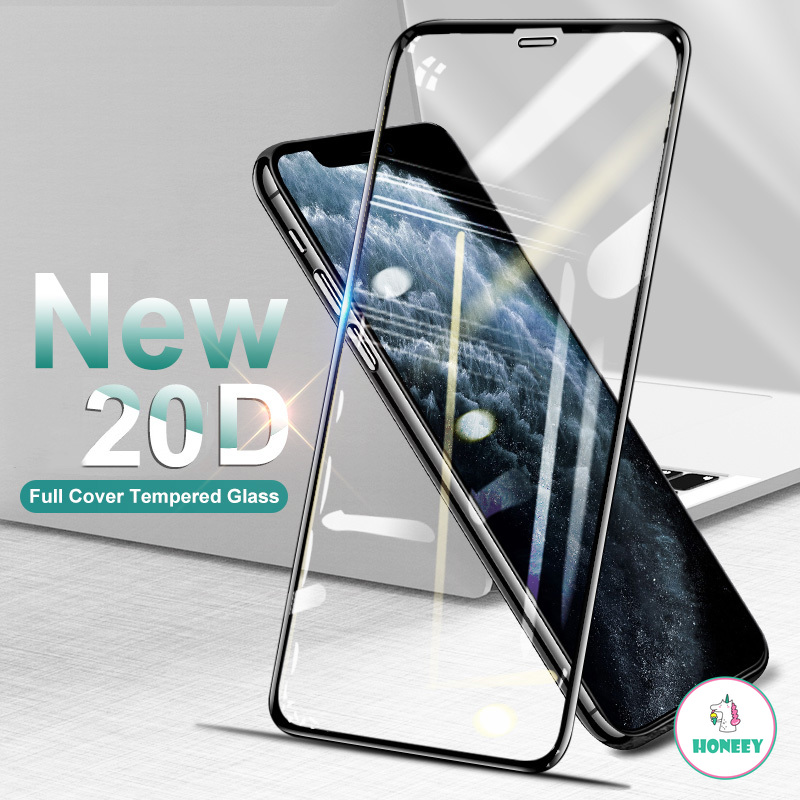 20D Full Curve Edge Tempered Glass for IPhone 12 11 Pro