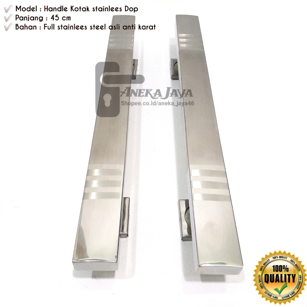 Handle Pintu rumah 45 cm 60 cm 80 cm 100 cm / Tarikan Pintu rumah / Pegangan Pintu rumah minimalis