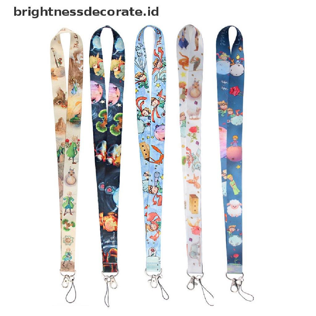 Tali Lanyard Gantung Leher Desain Kartun Pangeran Kecil Untuk Ponsel