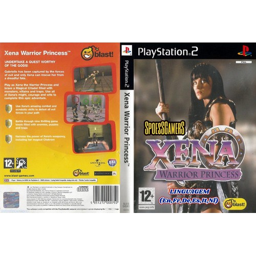 Kaset PS2 XENA : Prince Warrior