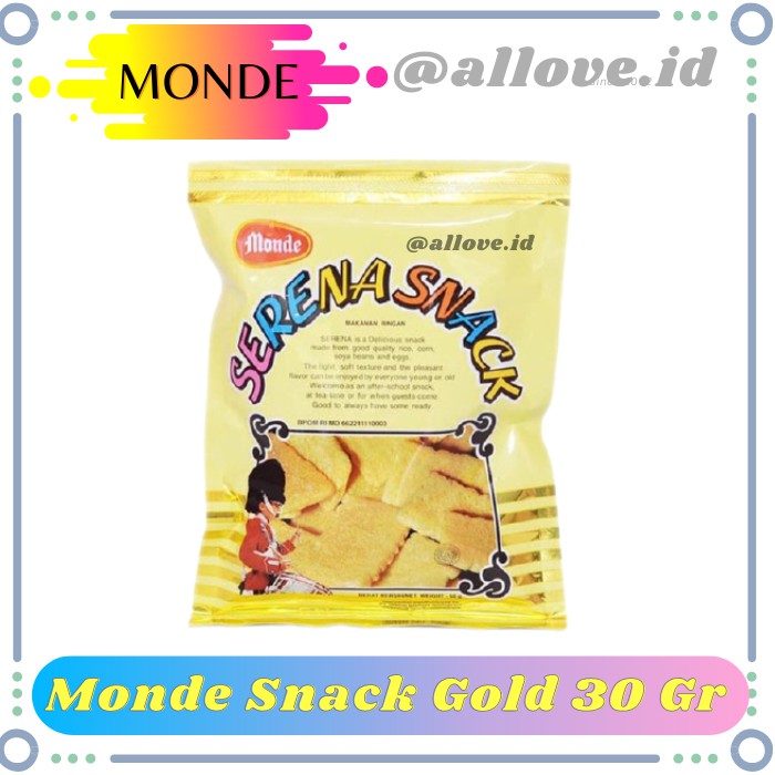 

Monde Sncak Gold 50 Gr