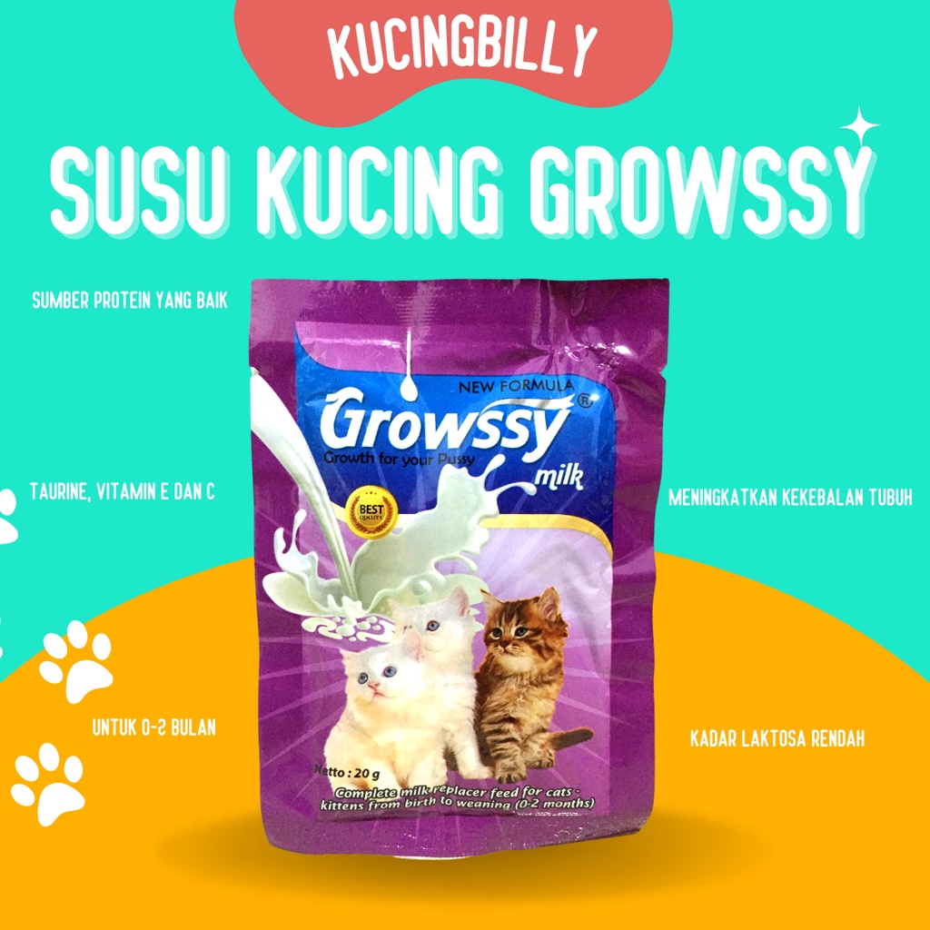 Susu kucing Growssy 20gr