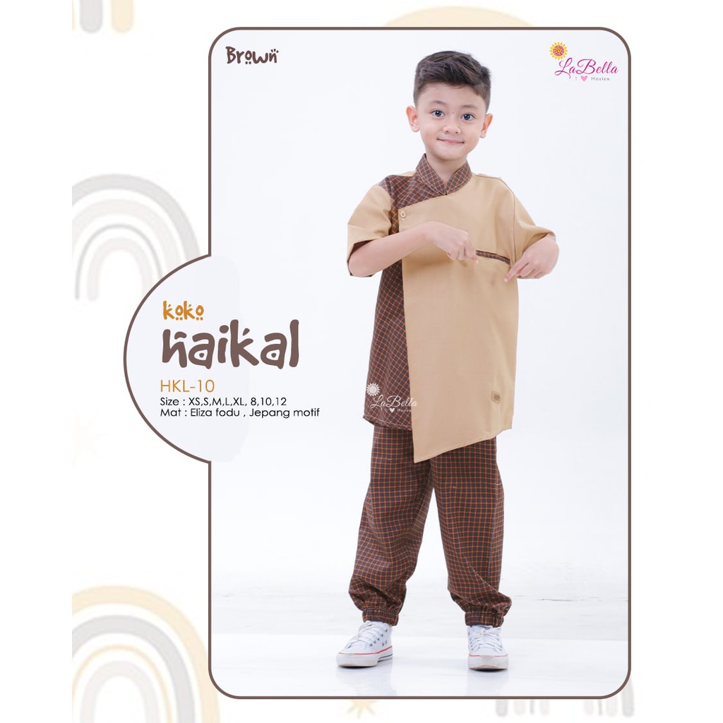 LABELLA (2-13 th) Set Koko HAIKAL - Koko Anak