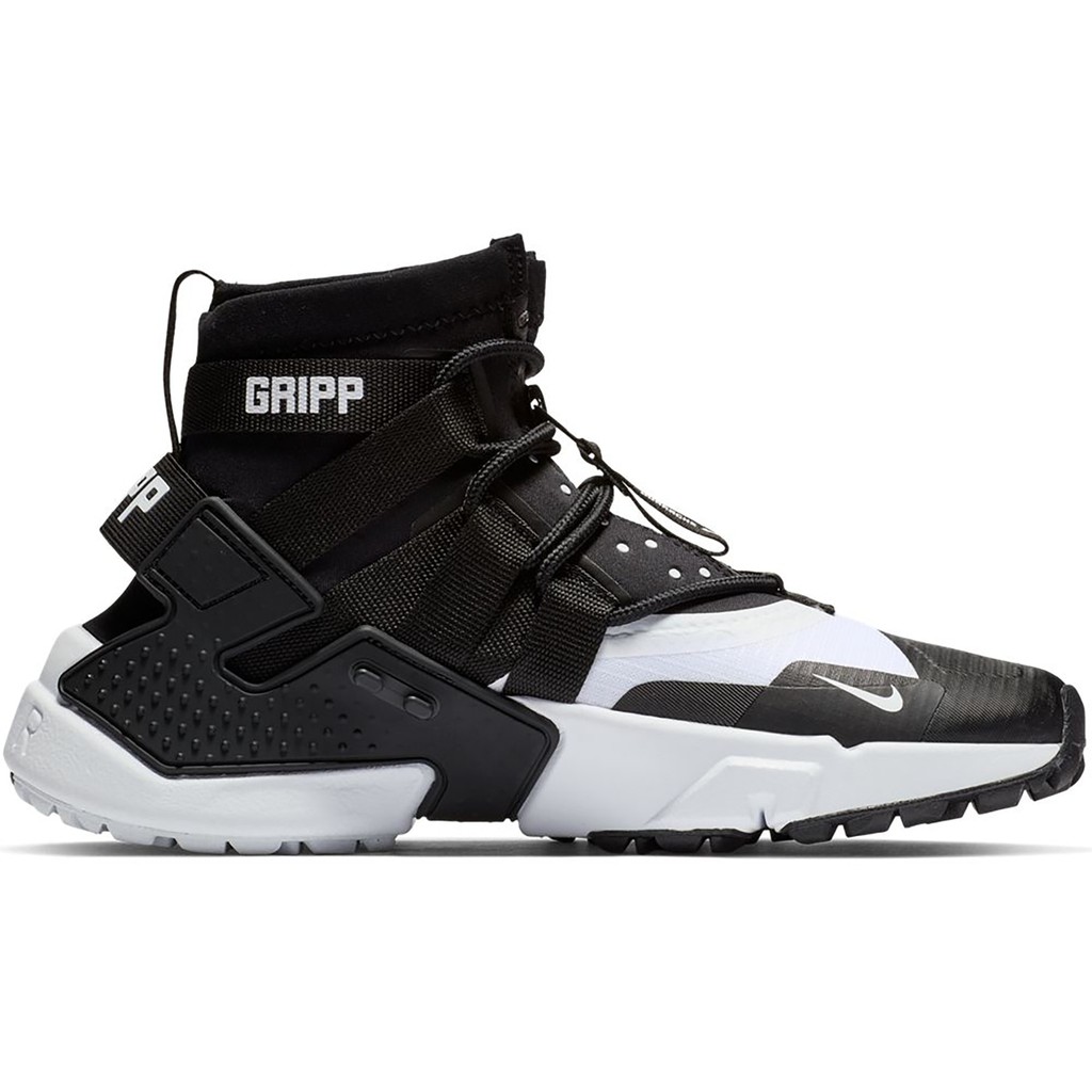 Nike Air Huarache Gripp Black White 