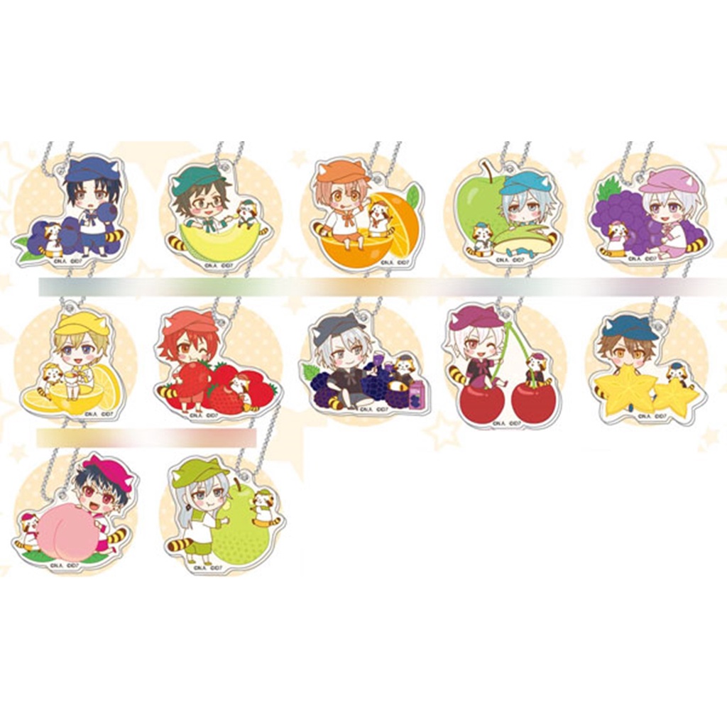 Mini Acrylic Keychain Idolish7 Ainana Rascal Satuan Yamato Tenn Kujo