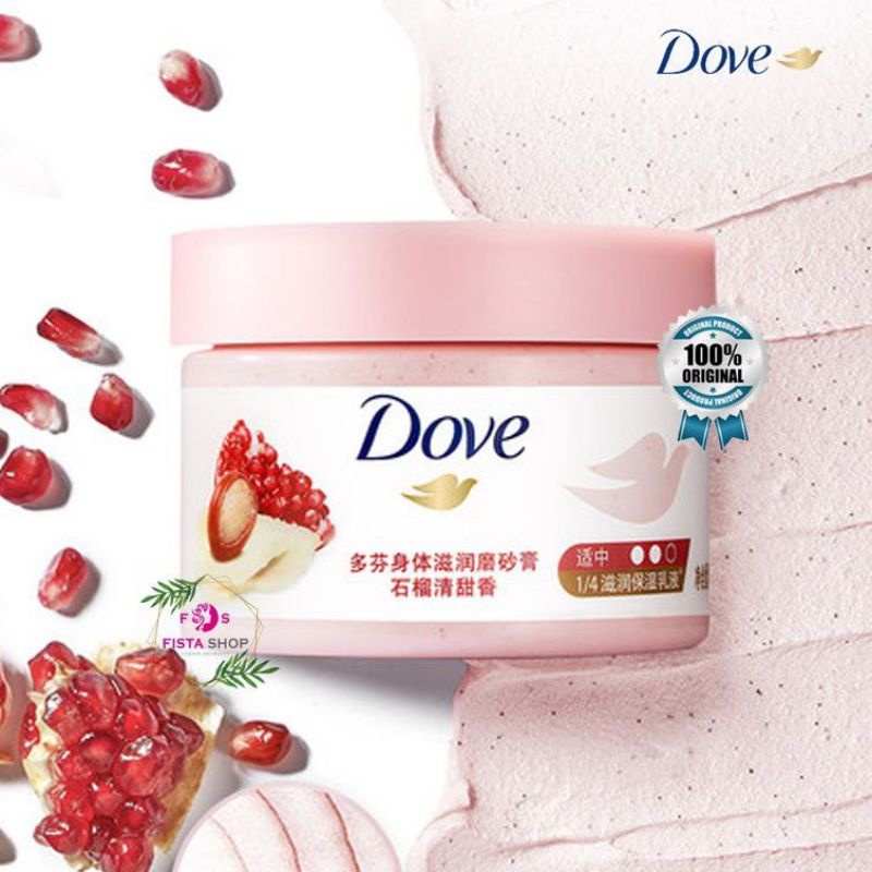 DOVE Exfoliating body polish scrub 50g &amp; 298g