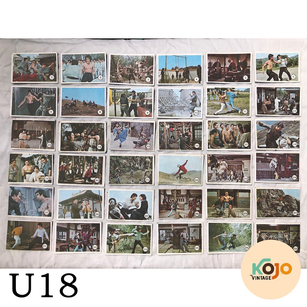 Mainan Gambaran Gambar Umbul Lawas Jadul Bruce Lee