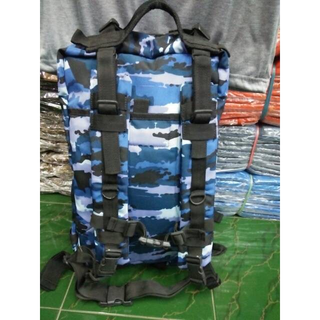 tas punggung libanon kecil motif loreng TNI AU Ransel Lebanon Army Tas ransel army tactical AU AURI