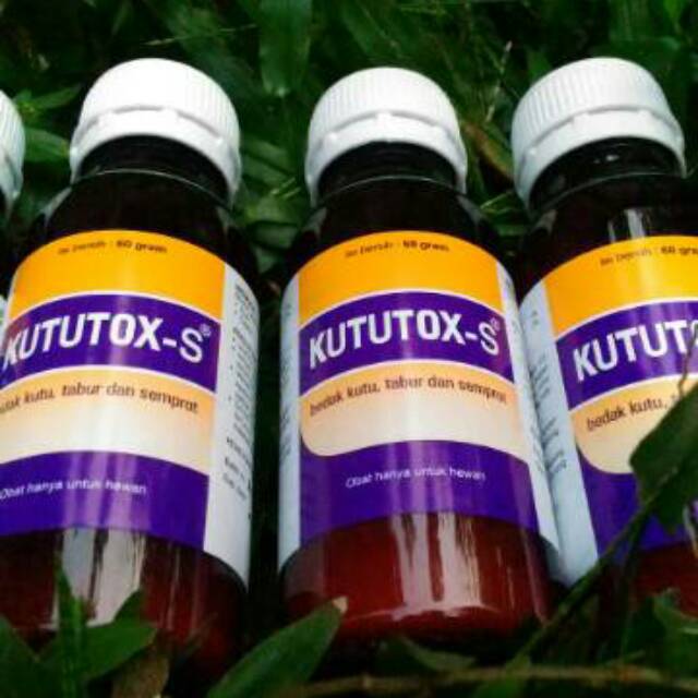 Kututox Obat Kutu Kucing Anjing Ayam Tabur