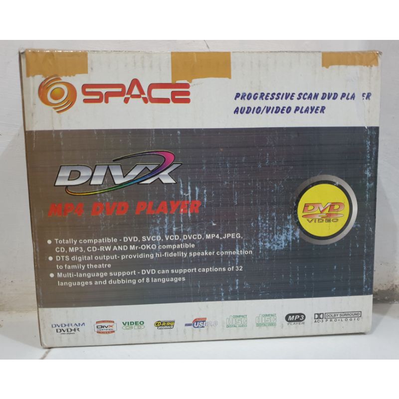 MP4 DVD Player SPACE