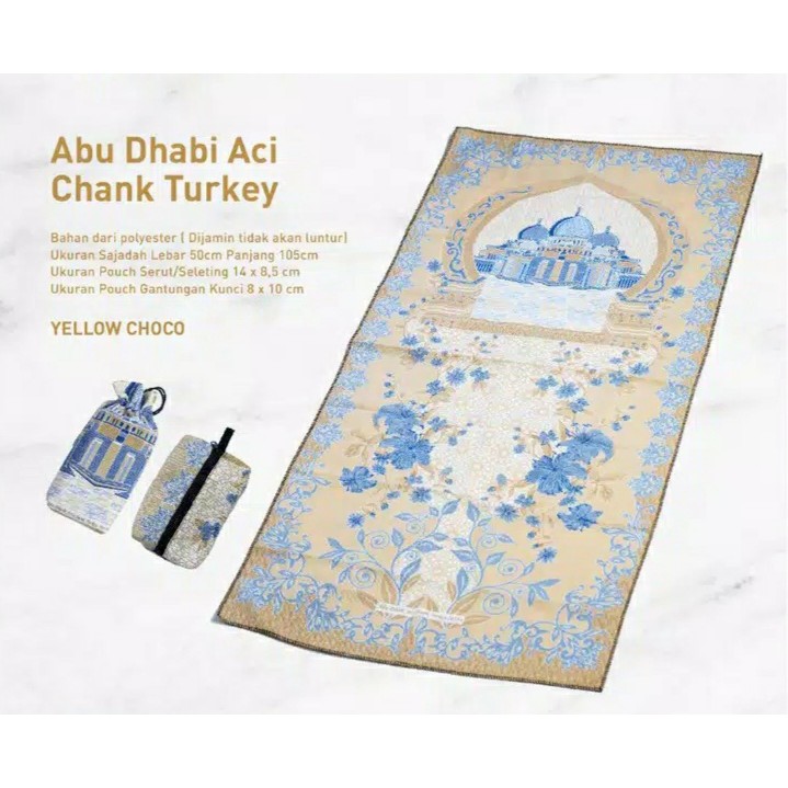 Sajadah Travel Motif Abu Dhabi