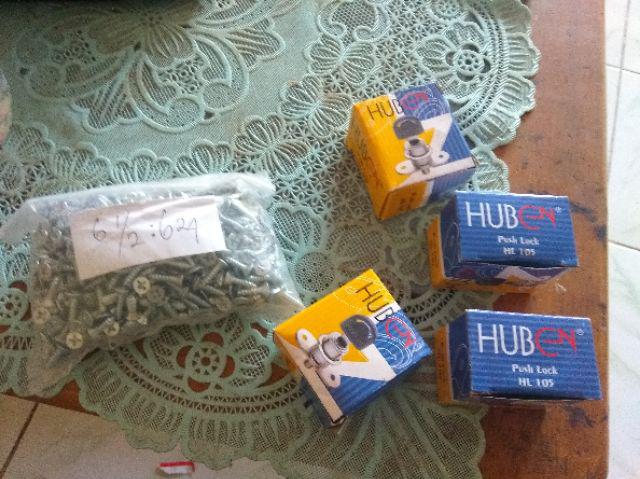 Push Lock Huben Hl 105 ( Kunci Tekan Tusuk )
