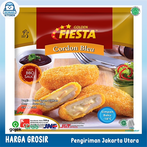 GOLDEN FIESTA CORDON BLUE BBQ SAUCE 500 GRAM