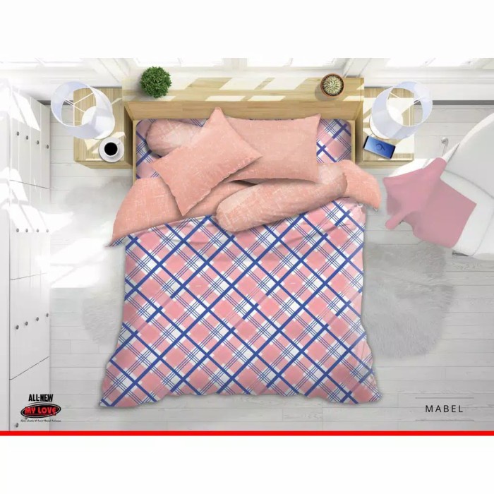 Sprei T30 King My Love Mabel 180x200x30 cm