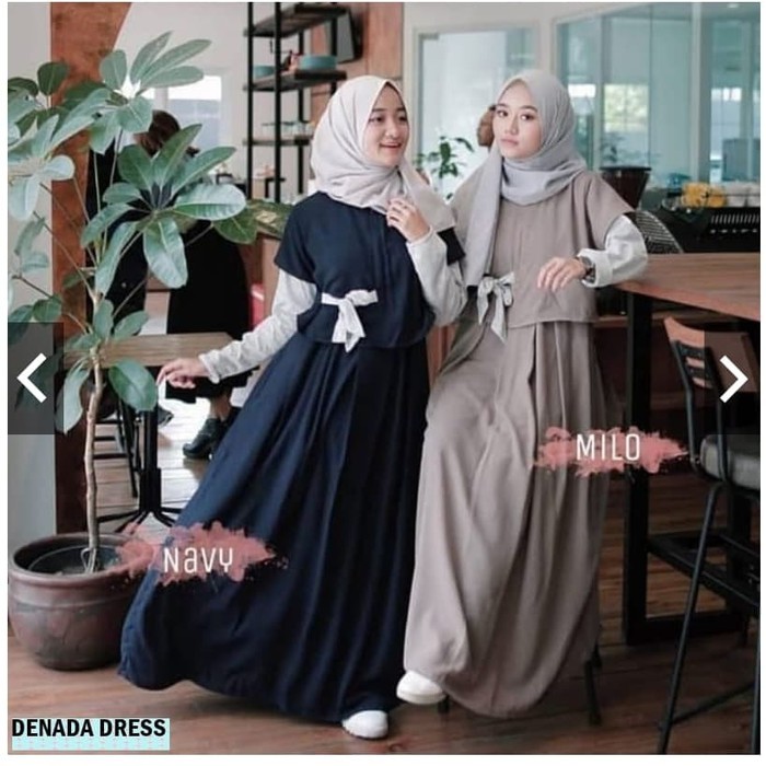 Penawaranspesial Denada Dress | Pakaian Muslim | Baju syari | Gamis Syari | Baju Gamis Limited
