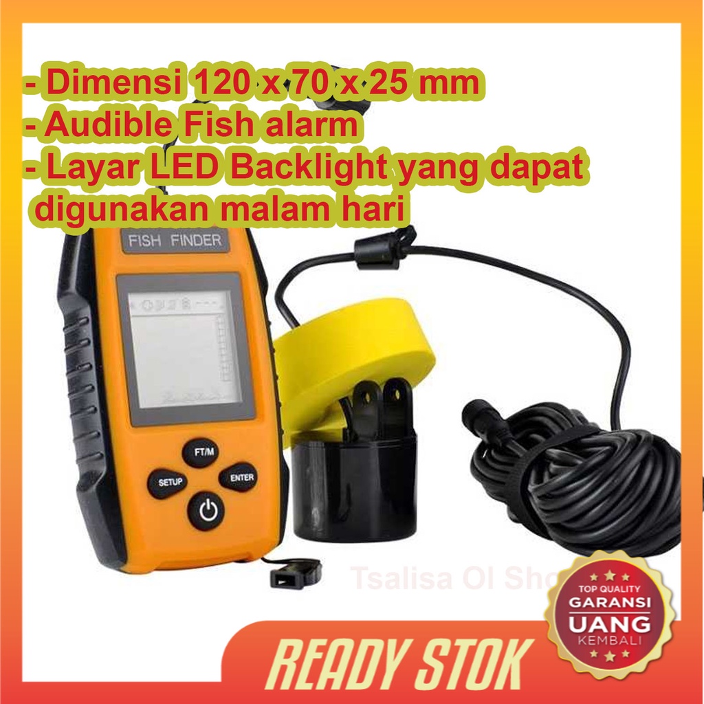 Portable Fish Finder 2.0 inch Display - TL-88E
