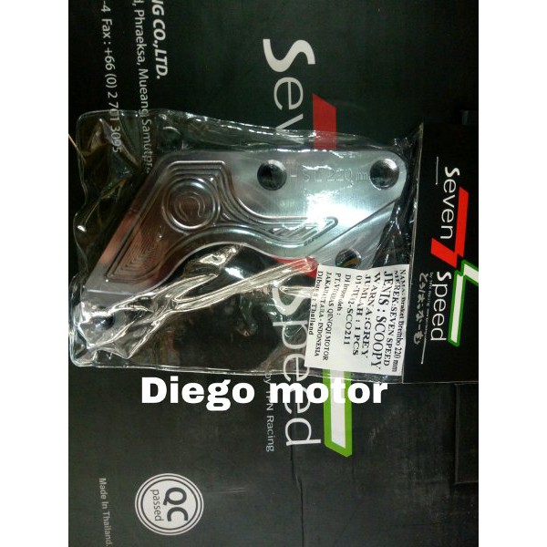 Breket Kaliper Brembo 2 Piston Pakai Tabung RT Speed