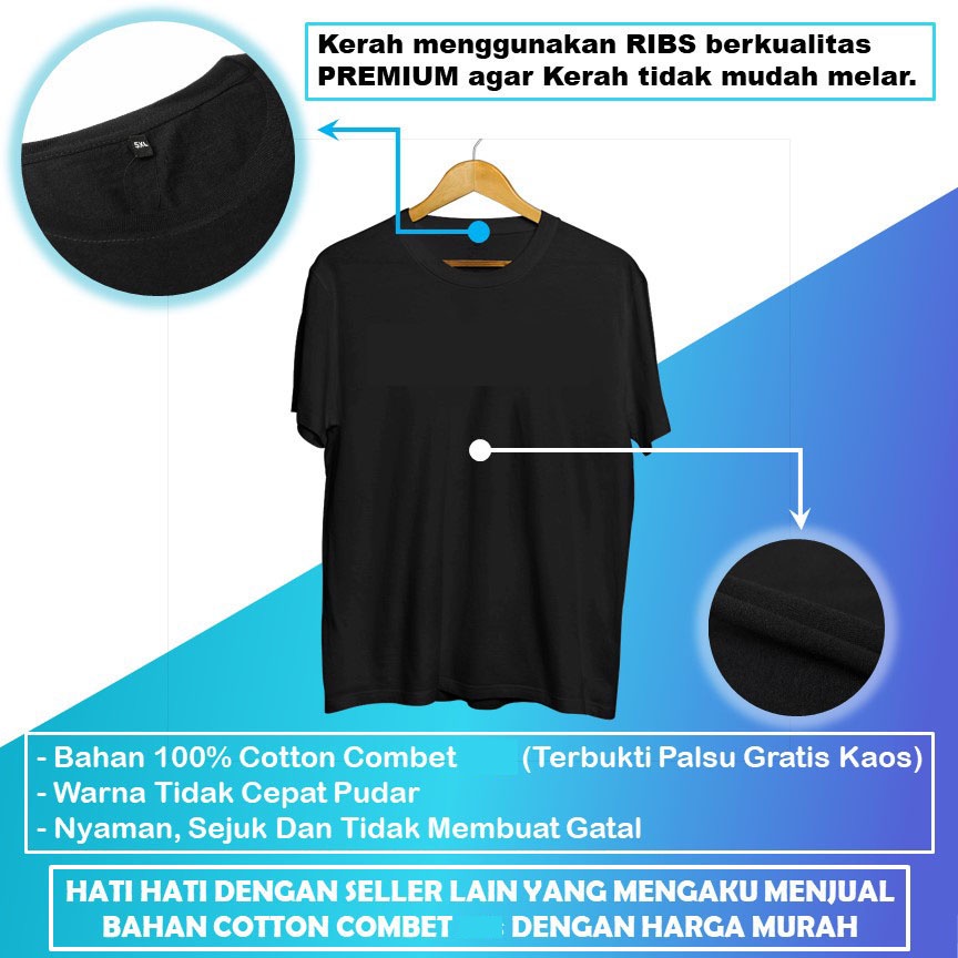 Kaos Oversize Wanita Pria Oversized T Shirt Jumbo Big Size Polos Kaos Oblong Cewek Cotton Combed