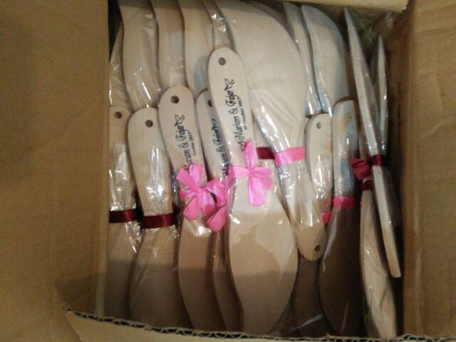 Centong Kayu Daun Lancip Murah Unik