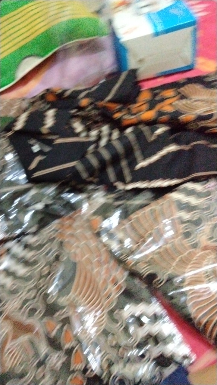 Batik Couple Keluarga Sania Ruffle Ori Ndoro Jowi Dnt Motif Garuda