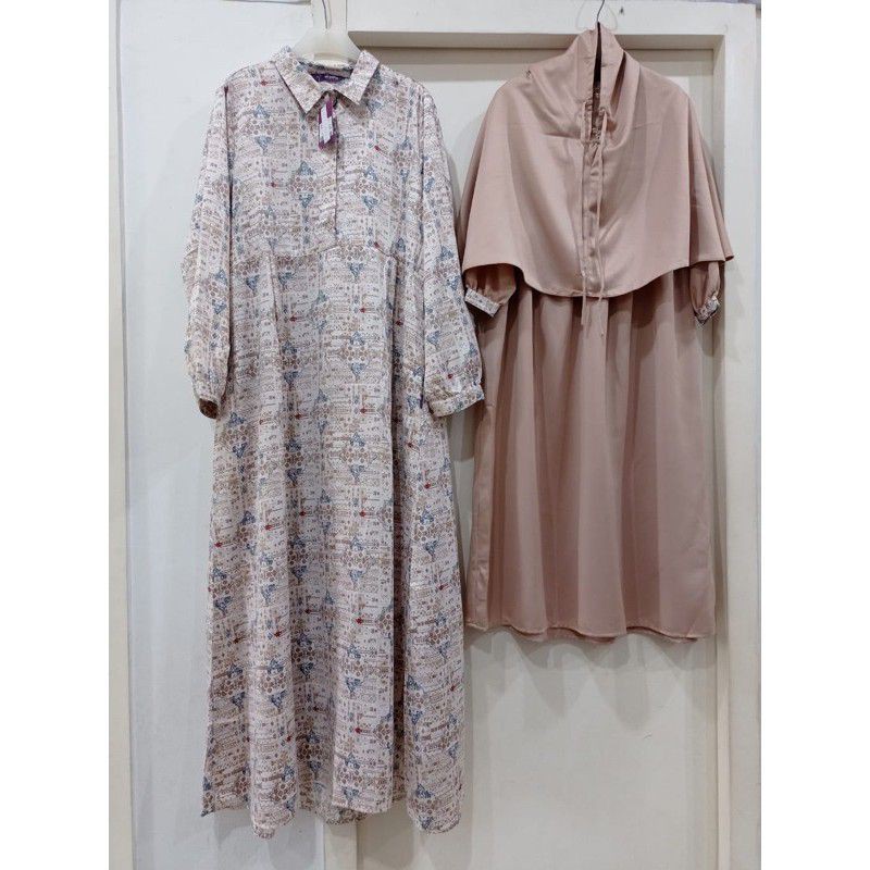 COUPLE IBU DAN ANAK GAMIS DHARANI ETNIKA / GAMIS TERBARU ELZATTA 2021