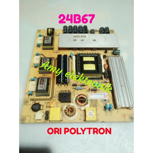 Psu Power suplay Regulator Power Suplai PSU POLYTRON Power Suplai Power Suplay Polytron PLM24B67 24B