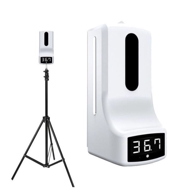INFRARED TERMOMETER NON KONTAK (SANITIZR AUTOMATIC) PENGUKUR SUHU TUBUH K9 ORIGINAL