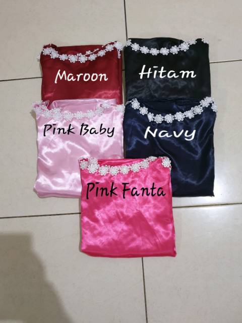 Baju Tidur Piyama Wanita/Cewek Setelan Velvet Avenue Bahan Satin Import