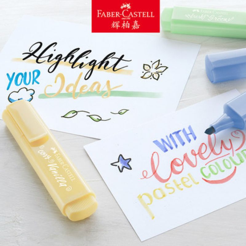 

Faber castell highlighter spidol warna