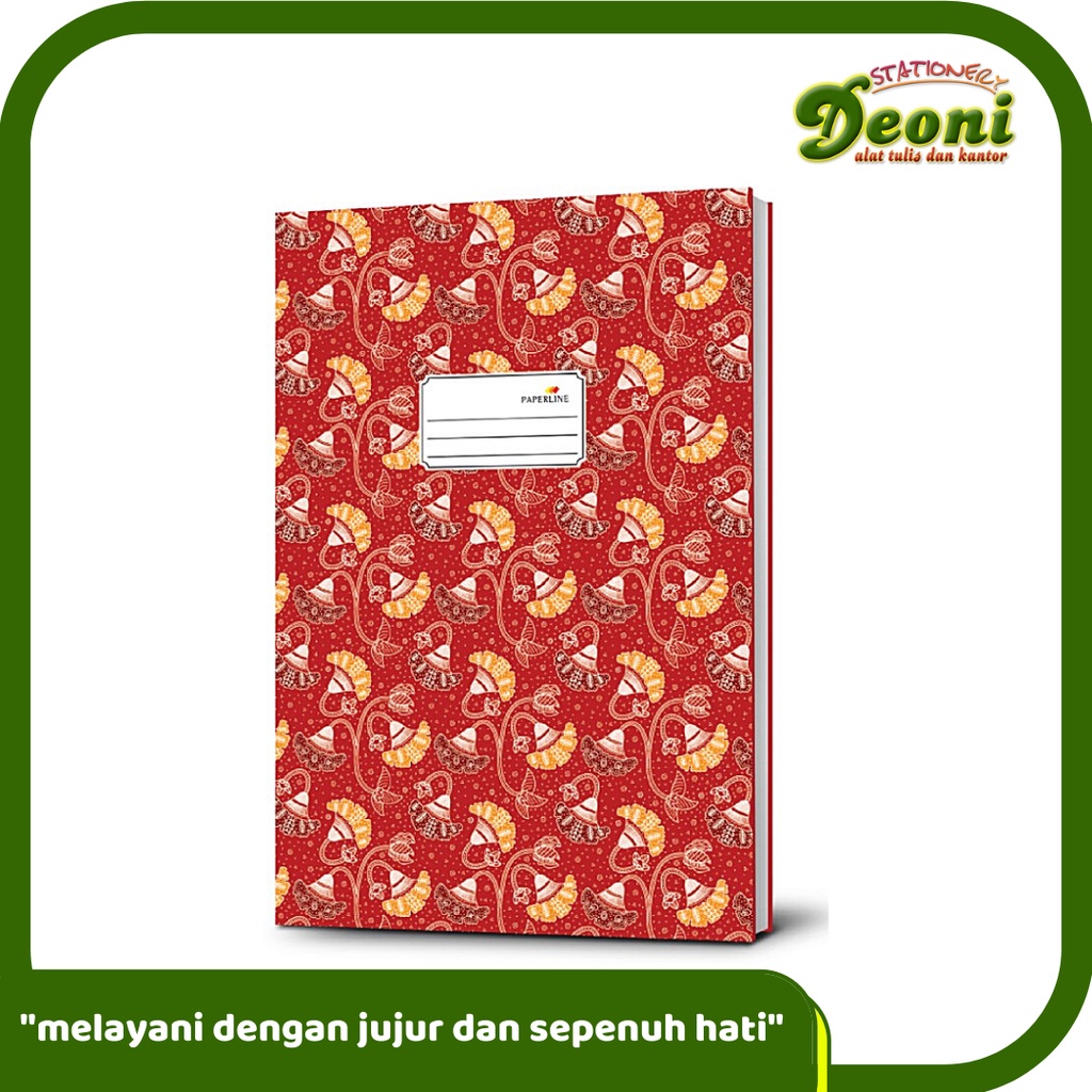 

PAPERLINE Hard Cover 50 Lembar Folio