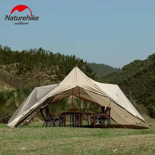 TENDA CLOUD DESK TWIN TOWER SHELTER NATUREHIKE NH20TM001 // TENDA CAMPING UNTUK ACARA PESTA