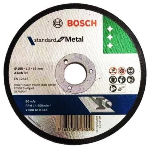 BOSCH Batu Gerinda Potong 4 Inch x 1.2mm (Per Pcs)