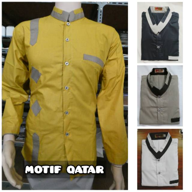 Baju koko motif QATAR