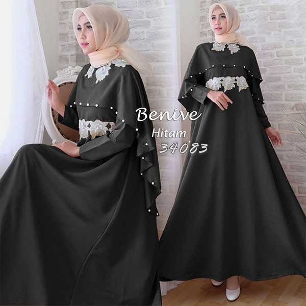 MAXI DRESS WANITA FASHION TRENDI KEKINIAN BENIVE GAMIS BALOTELLI TERBARU
