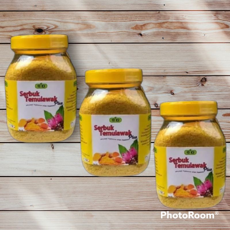 

paket 3 botol/instan Temulawak RD kemasan 330gr/mengobati mag dan asam lambung