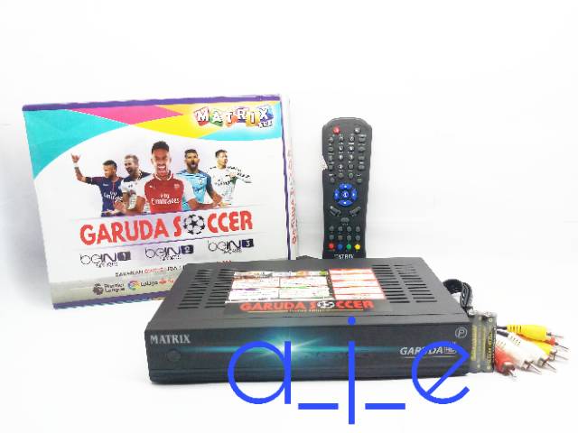 Receiver GARUDA MATRIX SOCCER full hd