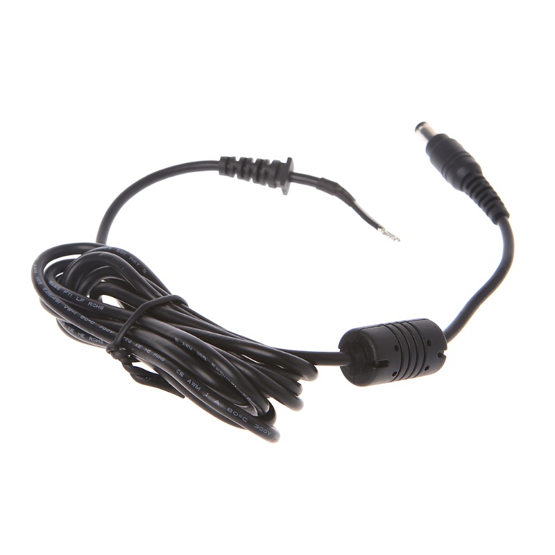 Btsg Straight Angle Untuk Kabel Power DC to DC Male, 18AWG Untuk DC 5.5MM x 2.1MM Male