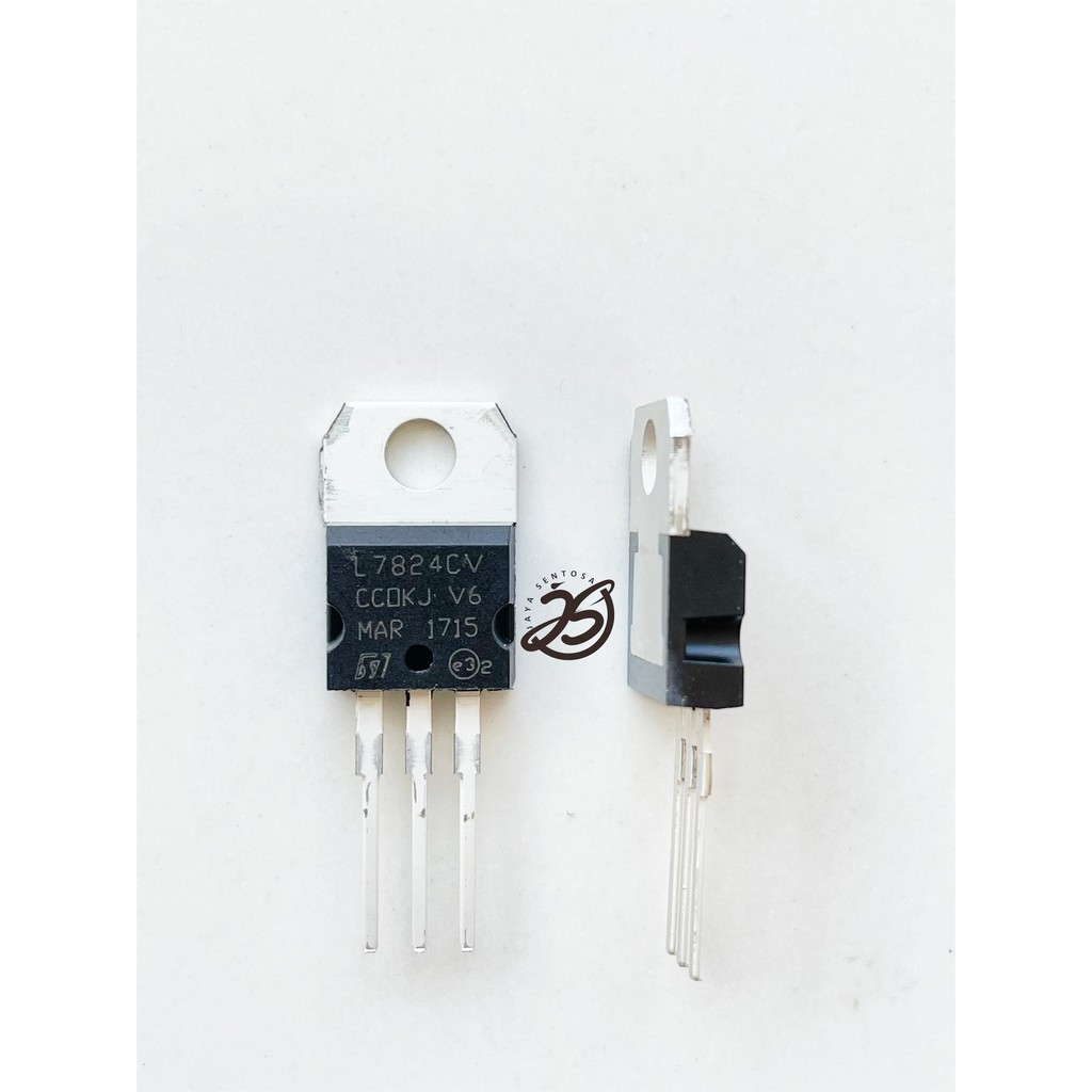 L7824 VOLTAGE REGULATOR TRANSISTOR L7824 L 7824 KWALITAS BAGUS