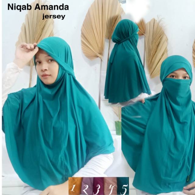 HIJAB JILBAB CADAR MURAH AMANDA