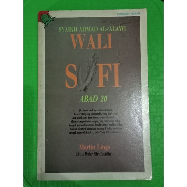 WALI SUFI ABAD 20 - SYAIKH AHMAD AL-'ALAWI
