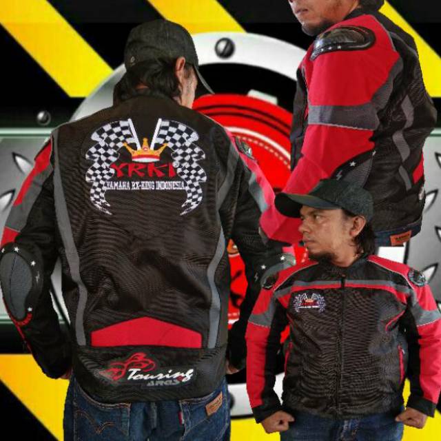 Jaket Touring BORDIR LOGO YRKI Rx king