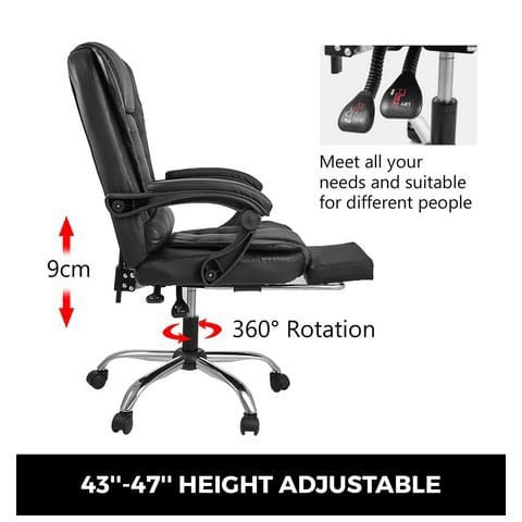 Kursi Direktur Kursi Kerja Kursi Kantor Footrest Bangku Eksekutif 1000-3