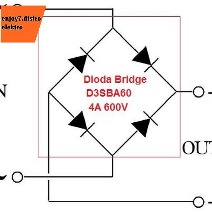 D3Sba60 Dioda Bridge Sisir 4A 600V Bishele88 Ayo Beli