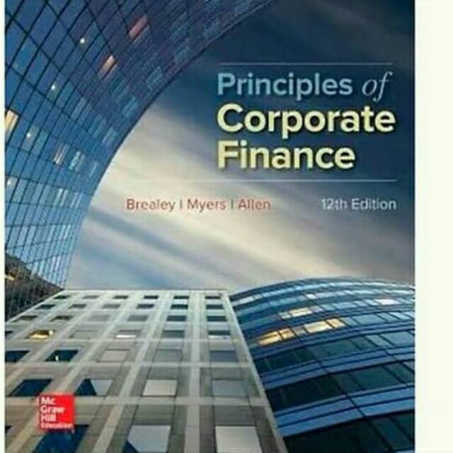 Jual Buku Buku Principles Of Corporate Finance 12th Edition By Brealey ...