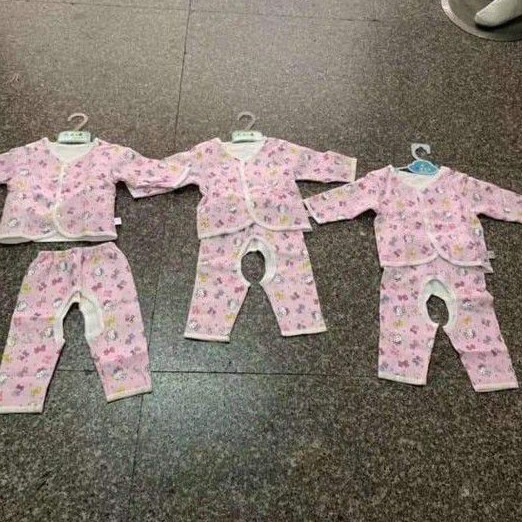 Setelan Baju Bayi Newborn Piyama Anak Bayi Untuk Cewek