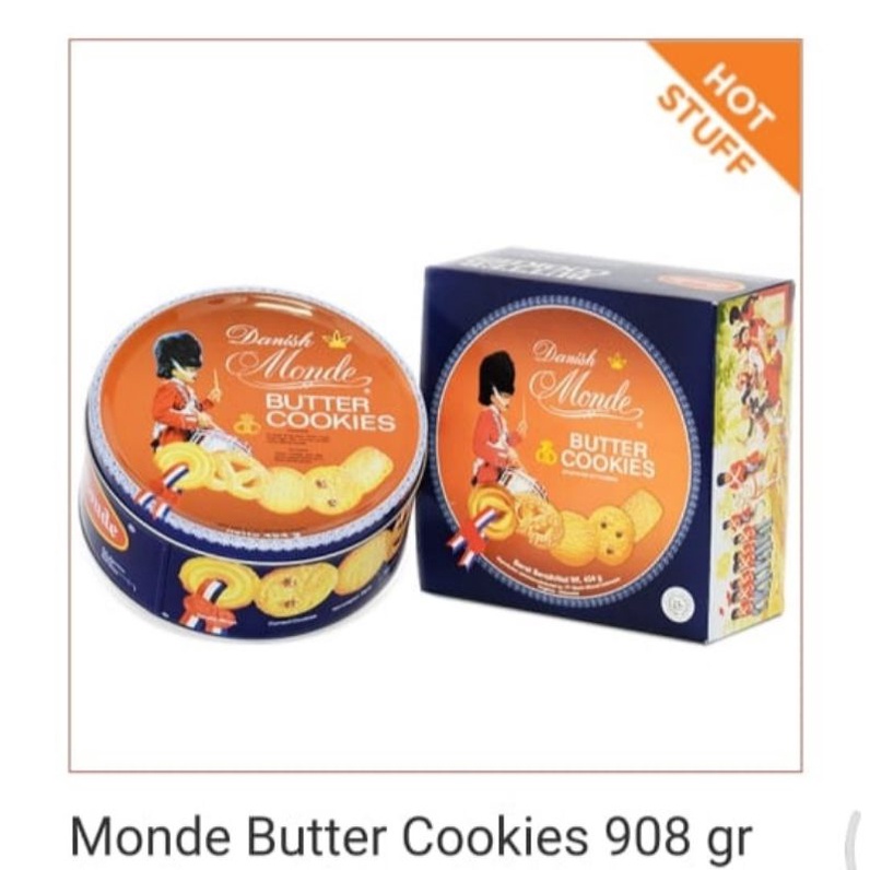 

Monde Butter Cookies 908 gr